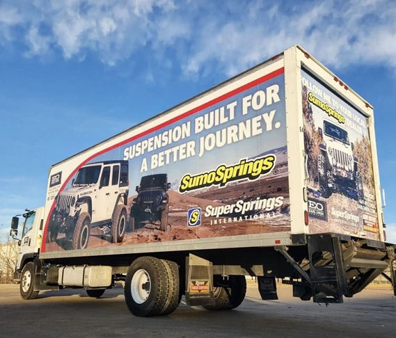 Vehicle Wraps | Transportation, Logistics and Distribution Signage | Carrollton, Texas | Vinyl