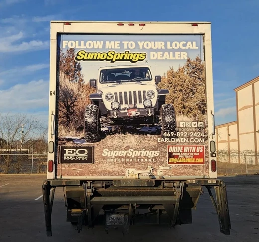 Vehicle Wraps | Transportation, Logistics and Distribution Signage | Carrollton, Texas | Vinyl
