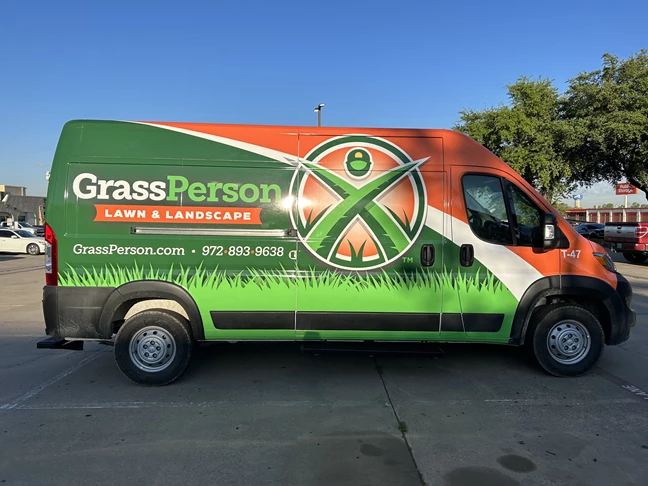 Vehicle Wraps | Landscaping & Lawn Maintenance Signage | Carrollton, Texas | Vinyl