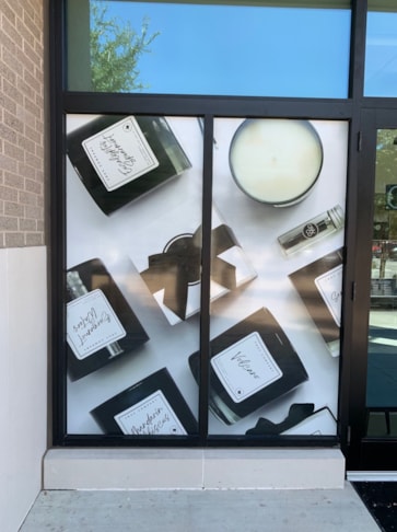 Perforated Window Graphics | Retail Signs | Vinyl Perforated Window Graphics | Retail Signs | Vinyl