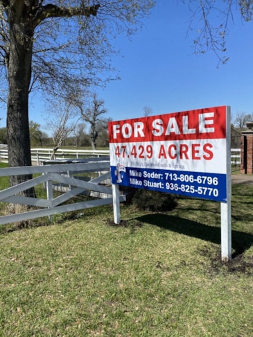 4x8 MDO on 8ft Posts