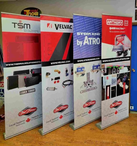 Banner stands Banner stands