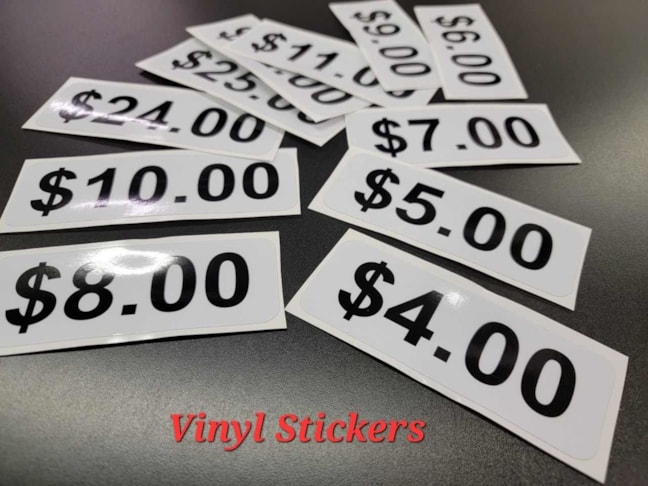 Modal Price Logo Sticker Custom Graphics & Vinyl Stickers | Signs Now Winnipeg