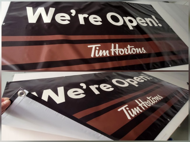Vinyl Banners | Restaurants & Foodservice | Winnipeg, Manitoba | Vinyl Vinyl Banners | Restaurants & Foodservice | Winnipeg, Manitoba | Vinyl