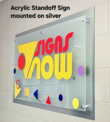 Standoff Signs | Advertising & Design Signs | Winnipeg, MB | Acrylic Standoff Signs | Advertising & Design Signs | Winnipeg, MB | Acrylic