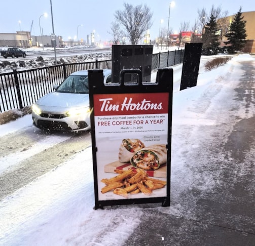 A-frame Wayfinding Signs