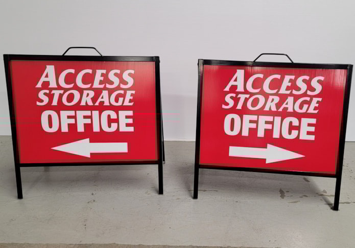 A-frame Wayfinding Signs