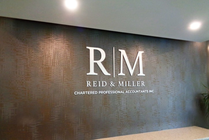 Wall Letters | Professional Services Signs | Winnipeg, MB | Metal