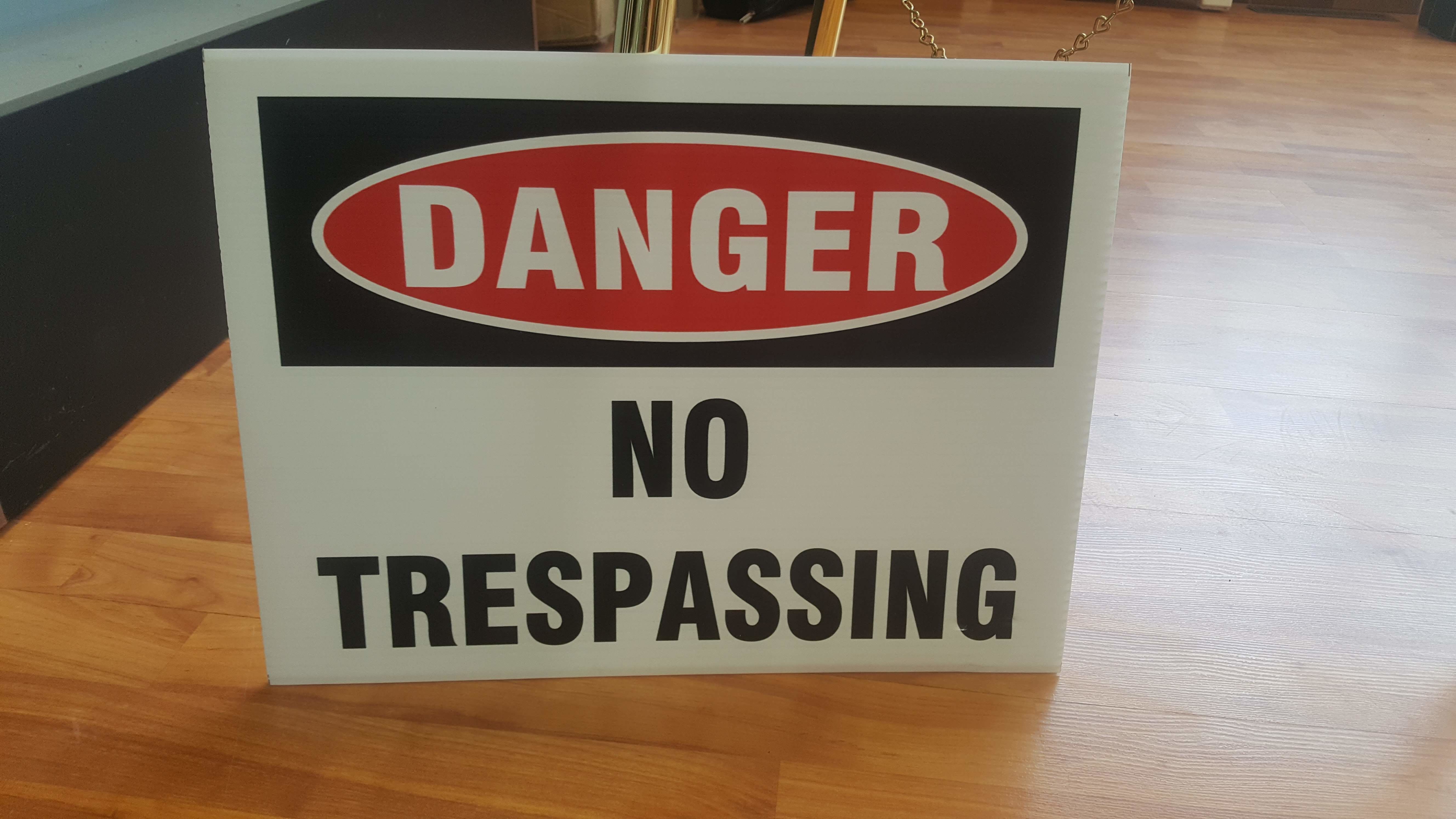 Hazard Warning Safety Signage Signs Now Thunder Bay