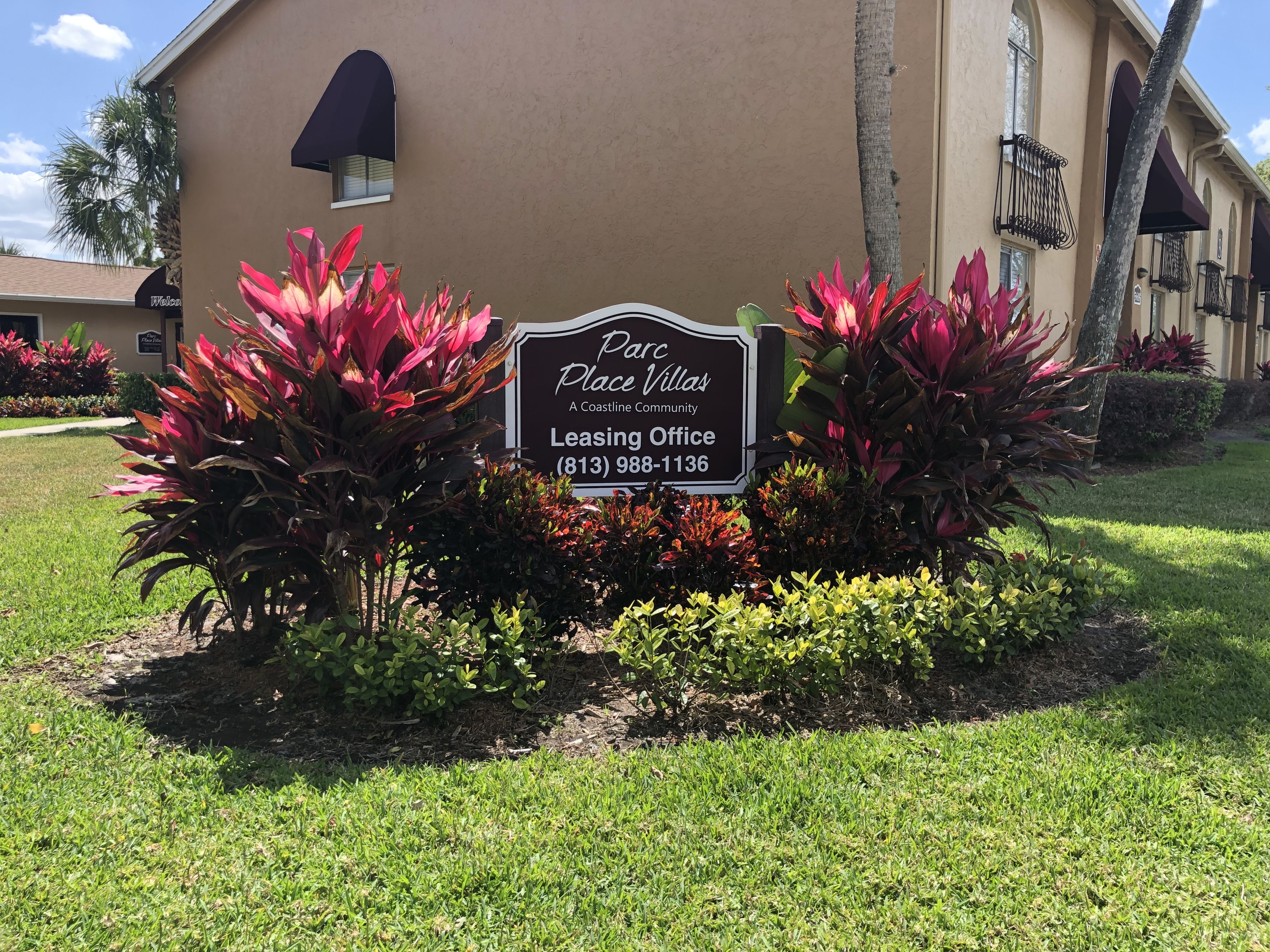 Parc Place Villas Signs Now South Tampa
