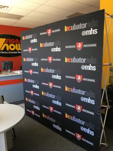 Step and Repeat Banners in Mundelein