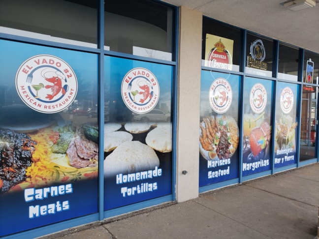 Perforated Window Graphics