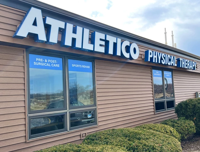 Channel Letters | Pecatonica | Winnebago | Durand | Athletico | Physical Therapy | Rosie's Coffee Co