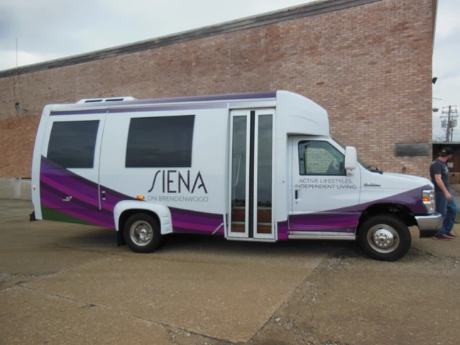 Custom Vehicle Graphics and Lettering | Vinyl Lettering | Assisted Living and Senior Care Signs | Rockford, IL