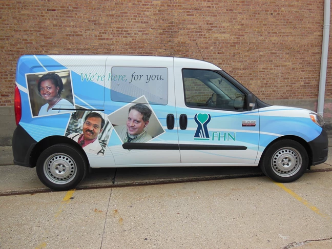 Custom Vehicle Graphics and Lettering | Fleet Vehicle Graphics | Healthcare Signs | Rockford, IL