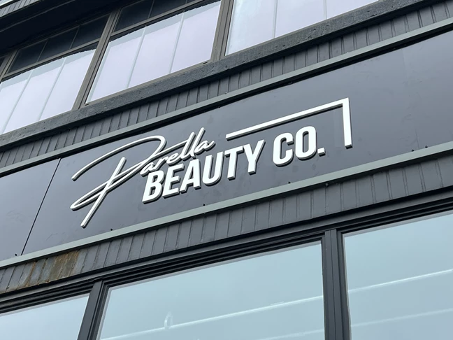 3D Signs & Dimensional Logos | Professional Services Signs | Rockford, IL | Plastic | Business Signage | Rockford Signage | Rockford Signs | Exterior Signs | Parella Beauty Co.