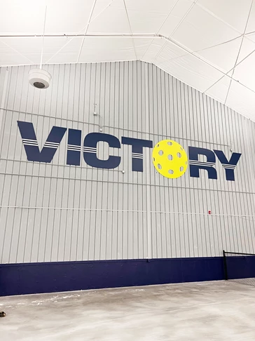 3D Signs & Dimensional Logos | Golf Course, Country Club, & Outdoor Venue Signs | Rockford, IL | PVC | Victory Tap | Victory Sports Center | Pickleball