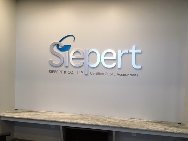 3D Signs & Dimensional Logos | Banking & Financial Institution Signs | Rockford, IL | PVC | Siepert & Co. | Signs Rockford IL 3D Signs & Dimensional Logos | Banking & Financial Institution Signs | Rockford, IL | PVC | Siepert & Co. | Signs Rockford IL