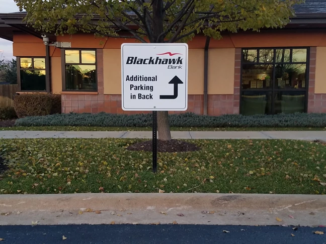 Aluminum Signs | Parking & Traffic Signs | Banking & Financial Institution Signs | Rockford, IL