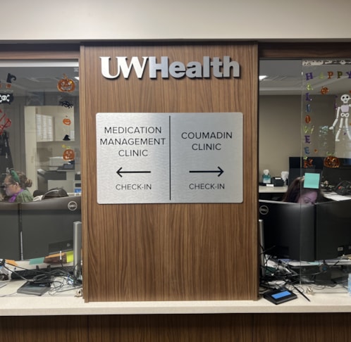 Wayfinding Signs | Hospital Signs | Rockford, IL | Aluminum | UW Health | Rockford Signs | Indoor Signage | Business Signage Wayfinding Signs | Hospital Signs | Rockford, IL | Aluminum | UW Health | Rockford Signs | Indoor Signage | Business Signage