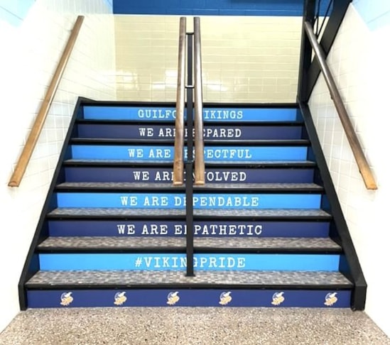 Custom Sign Printing | Schools, Colleges & Universities Signs | Rockford, IL | Vinyl | RPS 205 | Guilford High School | School Graphics | Custom Graphics | 