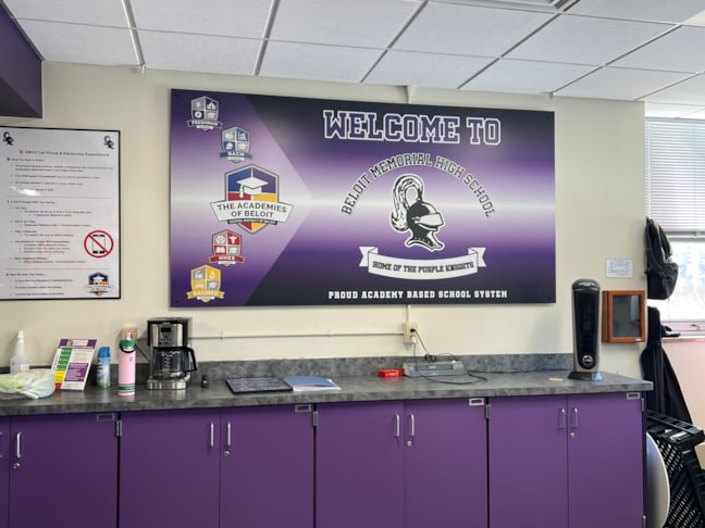 Custom Sign Printing | Schools, Colleges & Universities Signs | Beloit, WI | Aluminum | Beloit High School