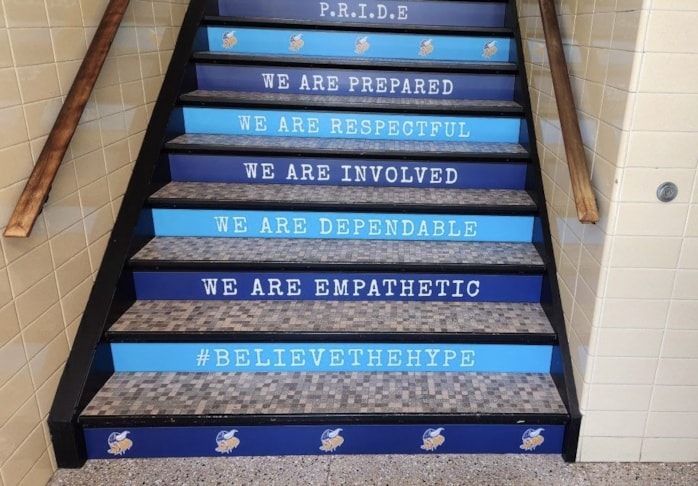 Custom Sign Printing | Schools, Colleges & Universities Signs | Rockford, IL | Vinyl | RPS 205 | Guilford High School | School Graphics | Custom Graphics | 