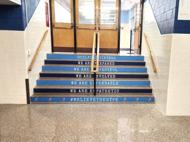 Custom Sign Printing | Schools, Colleges & Universities Signs | Rockford, IL | Vinyl | RPS 205 | Guilford High School | School Graphics | Custom Graphics | 