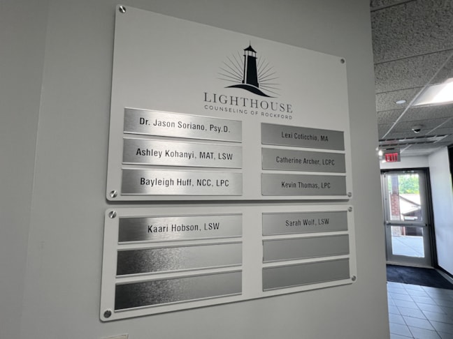 Custom Sign Printing | Professional Services Signs | Rockford, IL | Lighthouse Counseling | Rockford Signs | Loves Park Signs | Beloit Signs Custom Sign Printing | Professional Services Signs | Rockford, IL | Lighthouse Counseling | Rockford Signs | Loves Park Signs | Beloit Signs