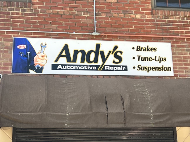 Custom Sign Printing | Auto Dealerships & Repair Signs | Rockford, IL | Aluminum | Rockford Signs | Andy's Automotive | Signs Machesney Park | Signs Loves Park