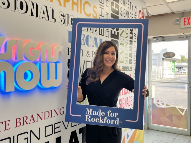 Custom Sign Printing | Nonprofit Organizations and Associations Signs | Rockford, IL | PVC | Go Rockford | RACVB | Made in Rockford | Whitney Martin | Custom Sign Printing | Nonprofit Organizations and Associations Signs | Rockford, IL | PVC | Go Rockford | RACVB | Made in Rockford | Whitney Martin |