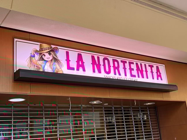Custom Sign Printing | Retail Signs | Cherry Valley, IL | Aluminum | La Nortenita | Cherry Valley Mall La Norenita | Cherry Valley Mall Signs | Custom Sign Printing | Retail Signs | Cherry Valley, IL | Aluminum | La Nortenita | Cherry Valley Mall La Norenita | Cherry Valley Mall Signs |