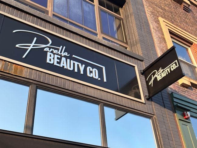 Blade Signs | Rockford IL. | Salon Signs | GoRockford | Parella Beauty Co. | Exterior Signs Rockford | Blade Signs | Rockford IL. | Salon Signs | GoRockford | Parella Beauty Co. | Exterior Signs Rockford |