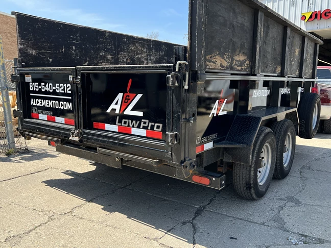 Vehicle Lettering | Construction Signs | Rockford, IL | Vinyl | A&L Cement | Trailer Graphics | Vehicle Graphics | Vehicle Wraps | Trailer Wraps | Car Wraps 
