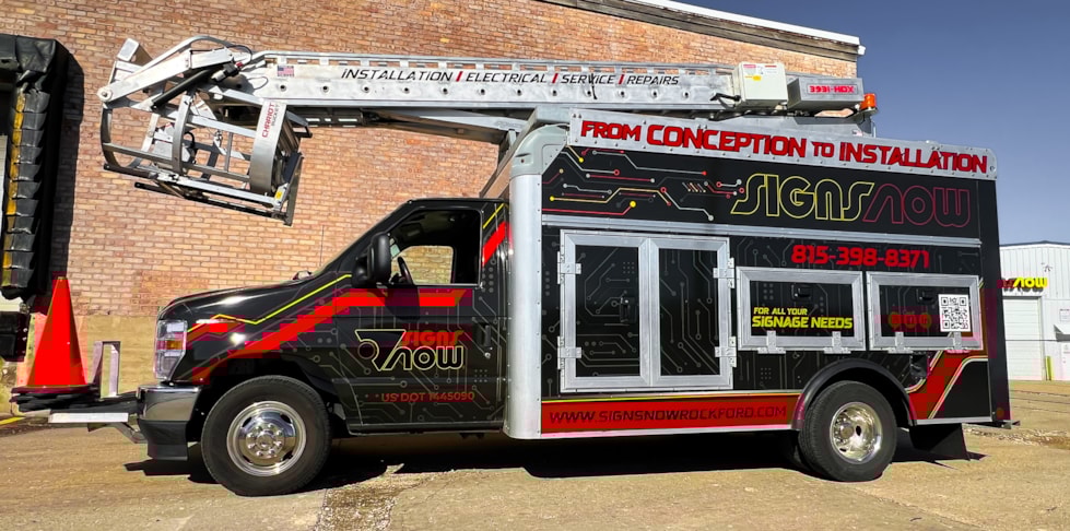 Vehicle Wraps in Rockford