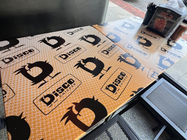 Wall Murals & Wall Graphics | Restaurant & Food Service Signs | Rockford, IL | Vinyl | Disco Chicken | Harvey Wallbangers | Vinyl Wraps Wall Murals & Wall Graphics | Restaurant & Food Service Signs | Rockford, IL | Vinyl | Disco Chicken | Harvey Wallbangers | Vinyl Wraps