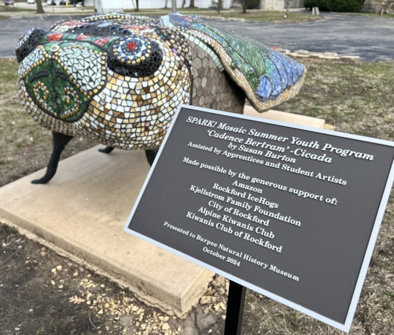 Custom Plaques | Entertainment & Club Signs | Rockford, IL | Aluminum | Rockford Area Arts Council | RAAC | Burpee Museum | Discovery Center | Custom Plaques | Entertainment & Club Signs | Rockford, IL | Aluminum | Rockford Area Arts Council | RAAC | Burpee Museum | Discovery Center |