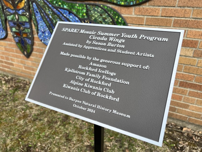 Custom Plaques | Entertainment & Club Signs | Rockford, IL | Aluminum | Rockford Area Arts Council | RAAC | Burpee Museum | Discovery Center | Custom Plaques | Entertainment & Club Signs | Rockford, IL | Aluminum | Rockford Area Arts Council | RAAC | Burpee Museum | Discovery Center |