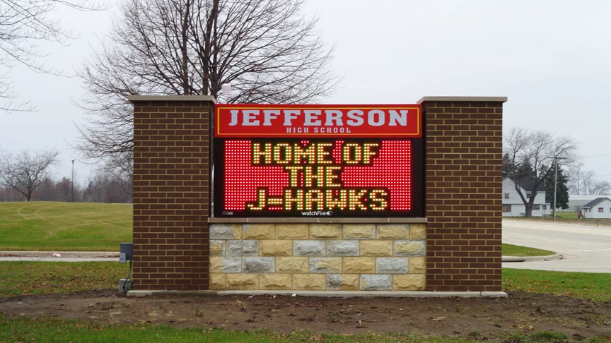 Electronic Message Centers | LED & Electric Signs for Business | Schools, Colleges & Universities Signs | Rockford, IL