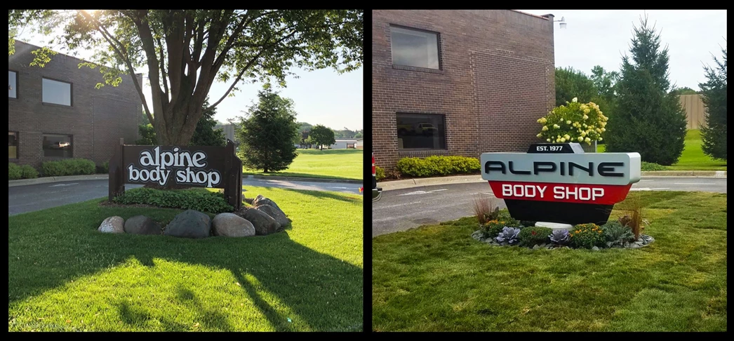 Monument Signs - Rockford | Freestanding Signs and Cutouts | Auto Dealerships & Repair Signs | Rockford, IL