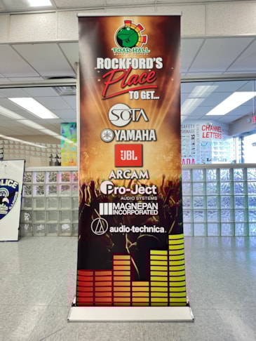 Banner Stands in Rockford