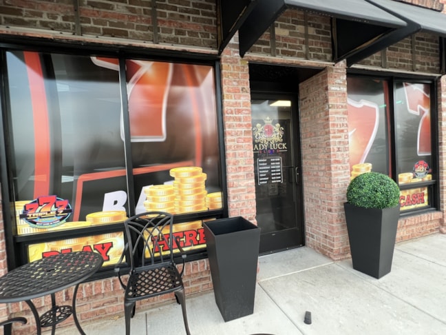 Window Graphics | Advertising & Design | Loves Park, IL | Vinyl | 777 Gaming | Lady Luck Slots | Window Graphics | Custom Graphics Window Graphics | Advertising & Design | Loves Park, IL | Vinyl | 777 Gaming | Lady Luck Slots | Window Graphics | Custom Graphics