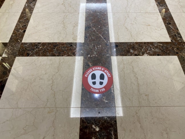 Floor Graphics in Downers Grove