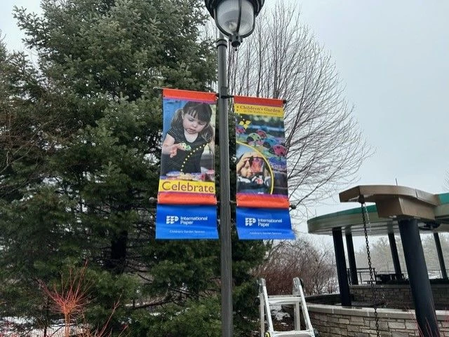 Pole Banners in Downers Grove