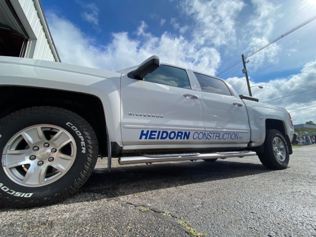 Vehicle Lettering in Evansville Vehicle Lettering in Evansville