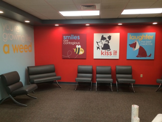 Custom Graphics & Vinyl Decals | Reception Area Signs | Hospital & Medical Clinic Signs | Wichita, Kansas