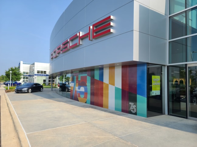 Perforated Window Graphics