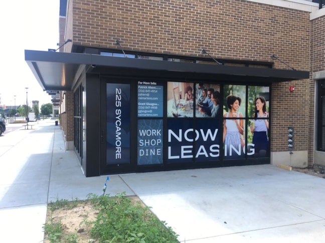 Perforated Window Graphics | Property Management Signs | Vinyl