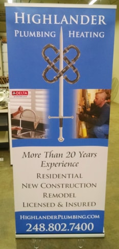 Banner Stands in Waterford