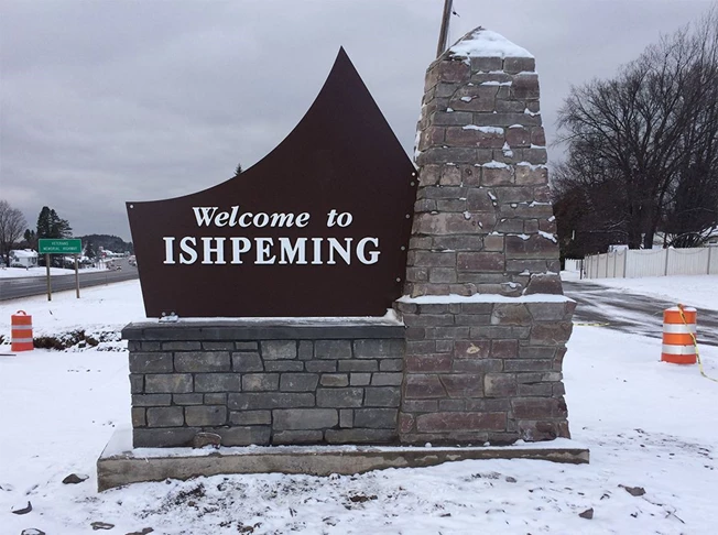 Custom Monument Signs | 3D Signs & Dimensional Logos | Government and Municipal Signs | Ishpeming, MI